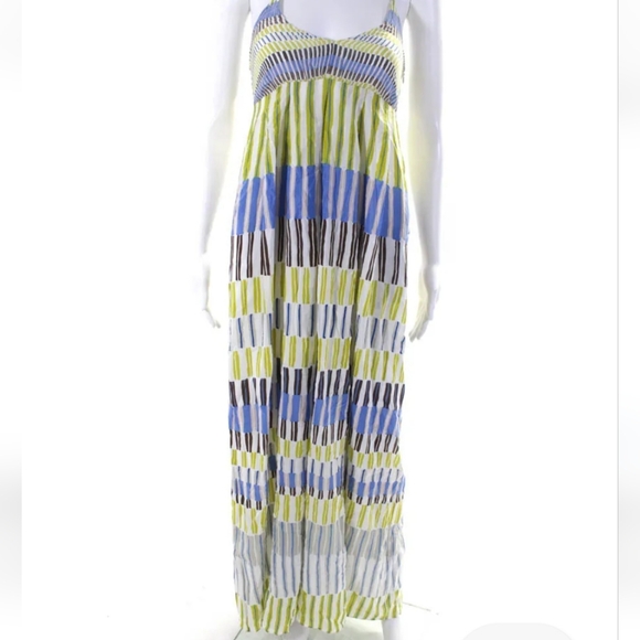 Massimo Dutti Silk Flowy Maxi Dress Size 6 - Picture 5 of 10